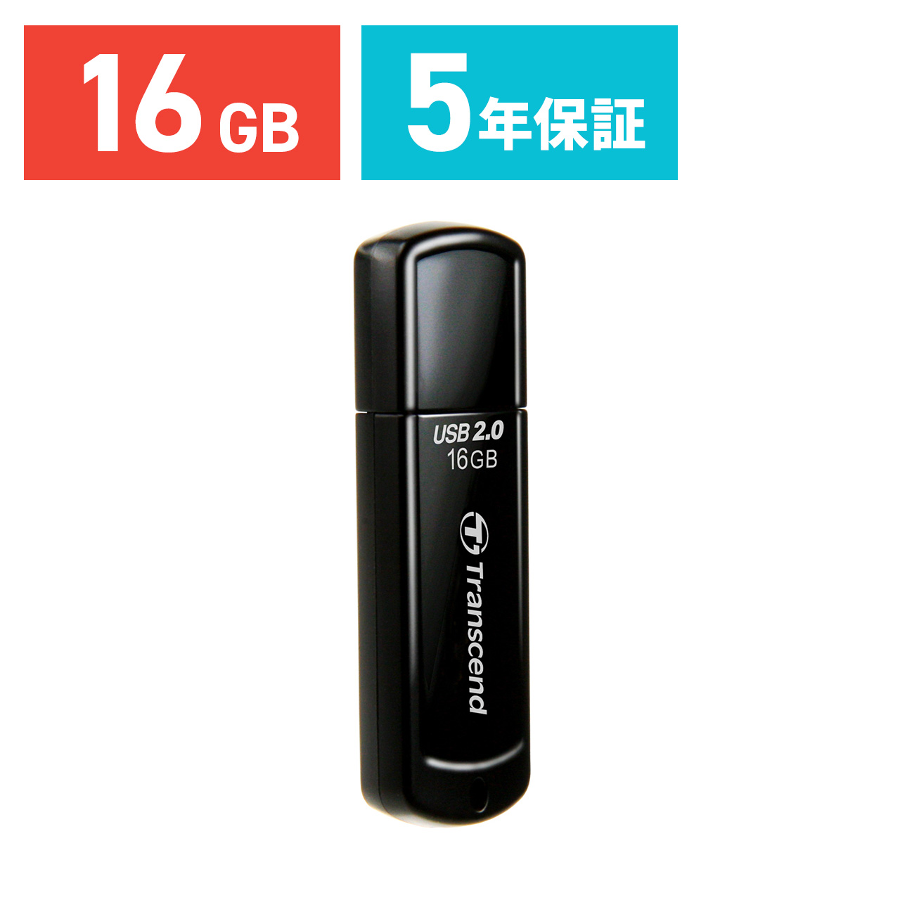 Transcend USBメモリ 16GB JetFlash 350 TS16GJF350｜sanwadirect