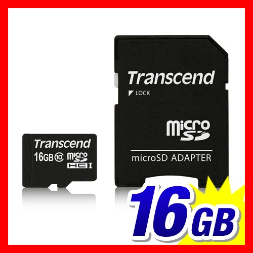 microSDカード マイクロSD 16GB Class10 TS16GUSDHC10｜sanwadirect｜06