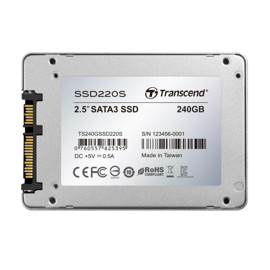 SSD 240GB TS240GSSD220S トランセンド SATA-III 6Gb/s 2.5インチ｜sanwadirect｜06