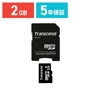 microSDカード マイクロSD 2GB TS2GUSD