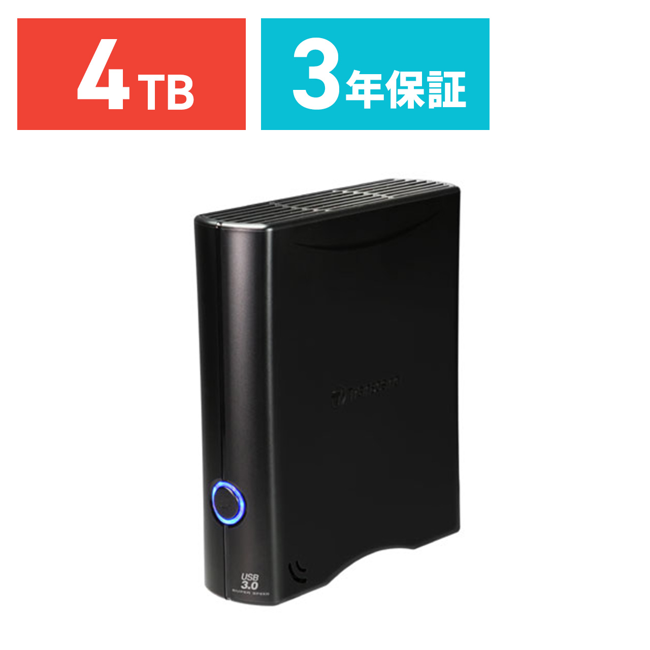 外付け HDD 4TB ハードディスク トランセンド TS4TSJ35T3｜sanwadirect