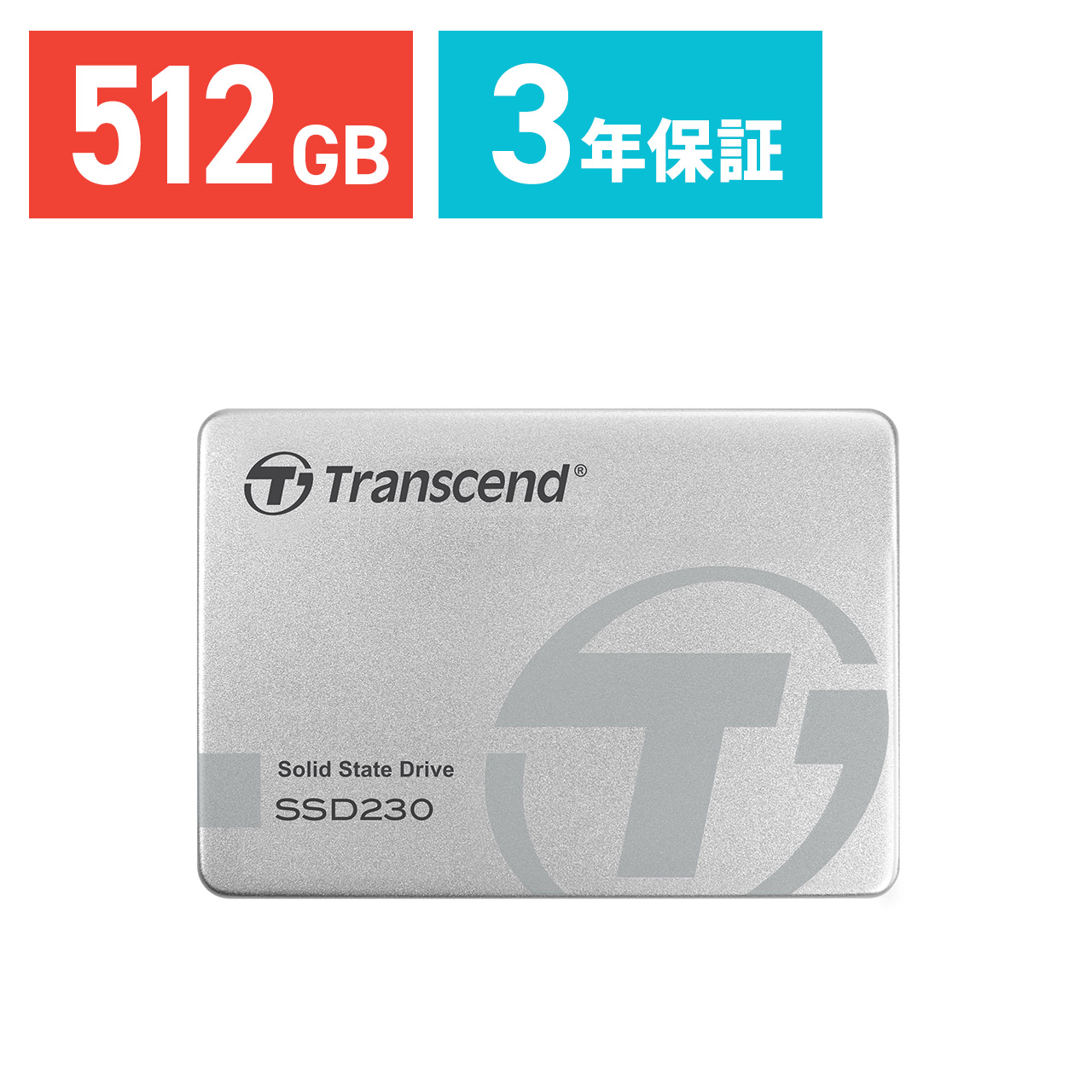 SSD 512 GB 2.5インチ SATAIII SSD トランセンド 512GB TS512GSSD230S｜sanwadirect