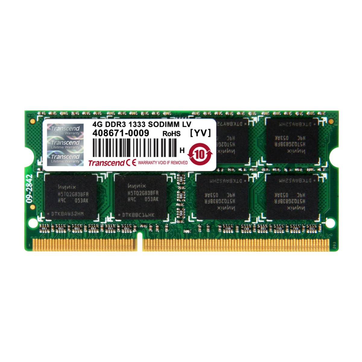 SANWA SUPPLY Transcend ノートPC用増設メモリ 4GB DDR3L-1333 PC3L  