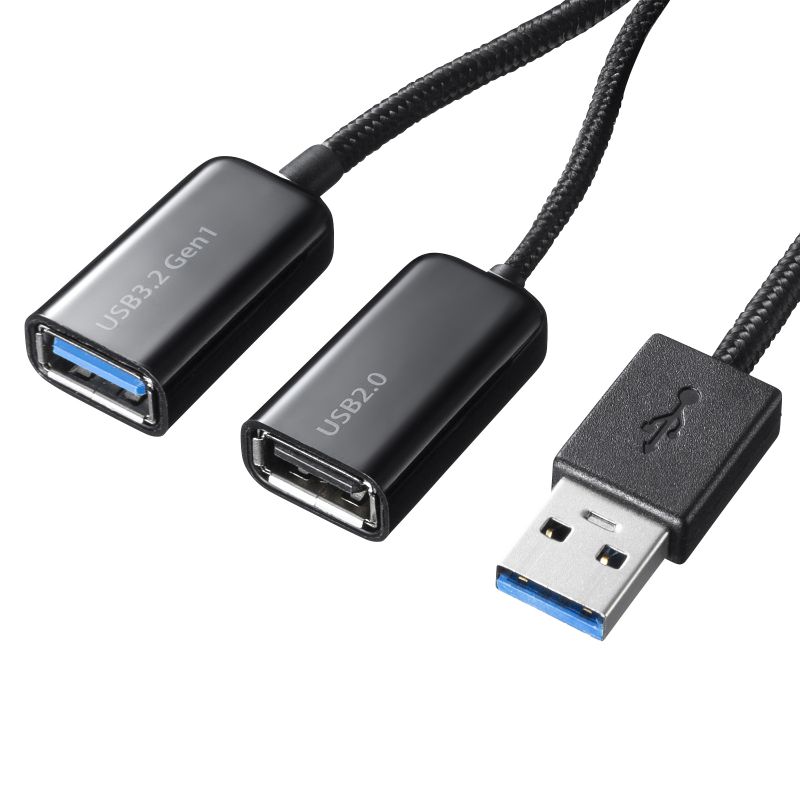 USB3.2 Gen1+USB2.0 コンボハブ 4ポート USB3.1 USB3.0 USB-3H436BK｜sanwadirect｜07