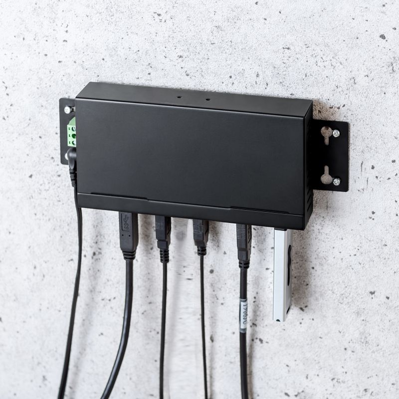 SANWA SUPPLY（サンワサプライ） 産業用USBハブ 高耐久 4ポート 5Gbps