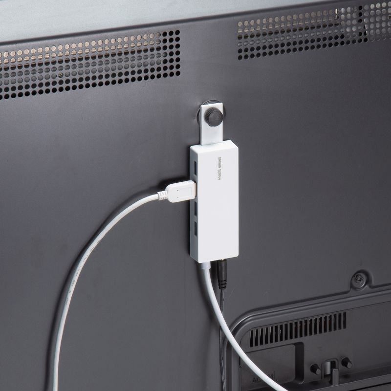 HDD接続対応 USB3.2 Gen1 4ポートハブ（USB-3HTV433W） | SANWA SUPPLY | 11
