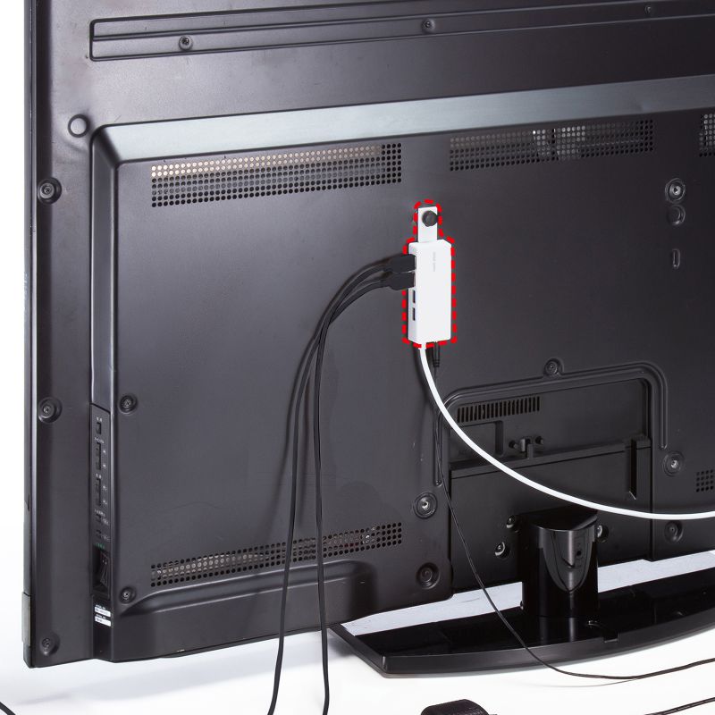 HDD接続対応 USB3.2 Gen1 4ポートハブ（USB-3HTV433W） | SANWA SUPPLY | 06