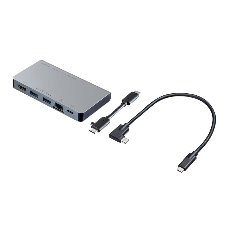 USB Type-C ドッキングハブ HDMI LANポート搭載 USB-3TCH15S2