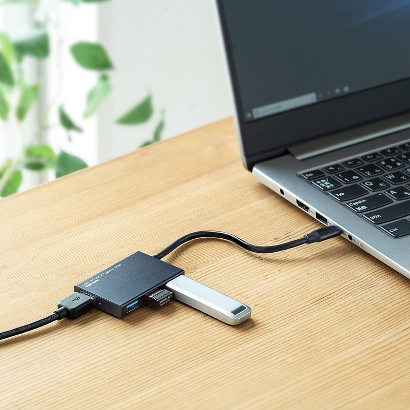 SANWA SUPPLY（サンワサプライ） Type-Cハブ 4ポート USB3.1 Gen2対応