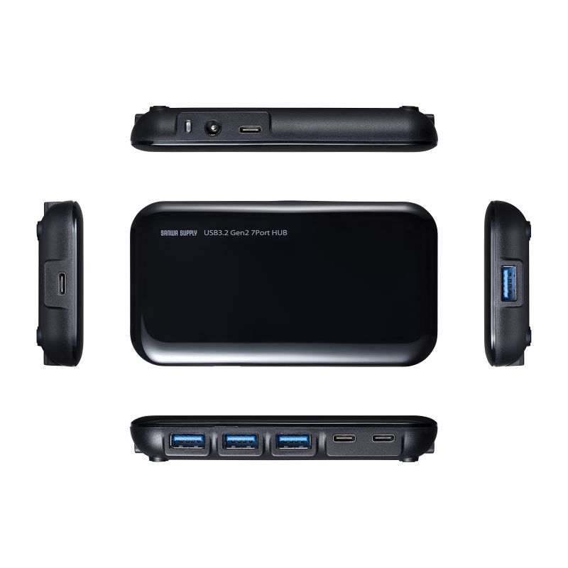 SANWA SUPPLY（サンワサプライ） USB3.2Gen2対応 Type-C 7ポートハブ