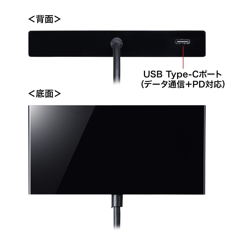 SANWA SUPPLY（サンワサプライ） VGA端子付き USB Type-Cハブ（USB