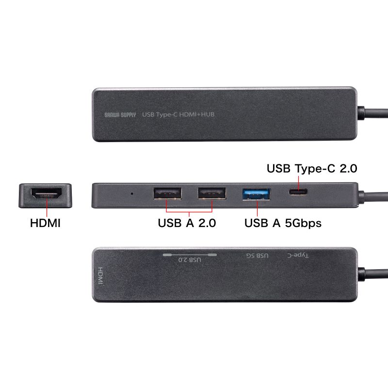 SANWA SUPPLY（サンワサプライ） USB Type-C ドッキングステーション