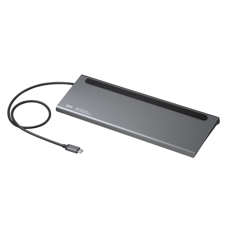 SANWA SUPPLY USB-CVDK4 4Kドッキングステーション USB-CVDK4【タブレットスタンド付き4K対応ドッキング
