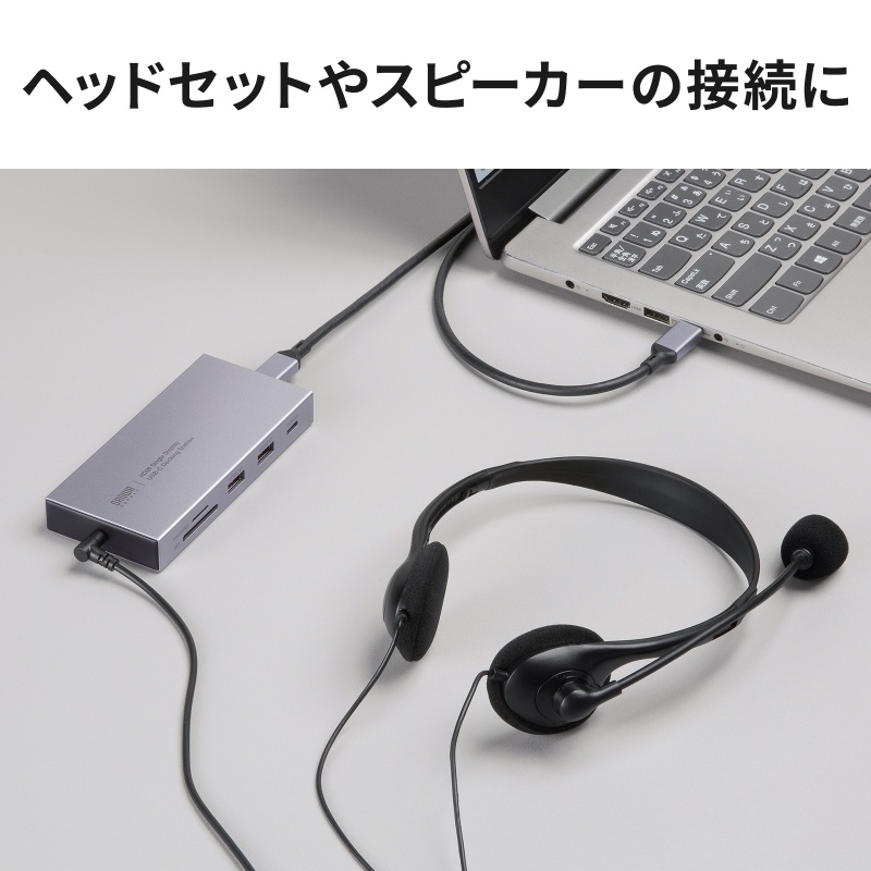 SANWA SUPPLY（サンワサプライ） ドッキングステーション Type-C 10-in