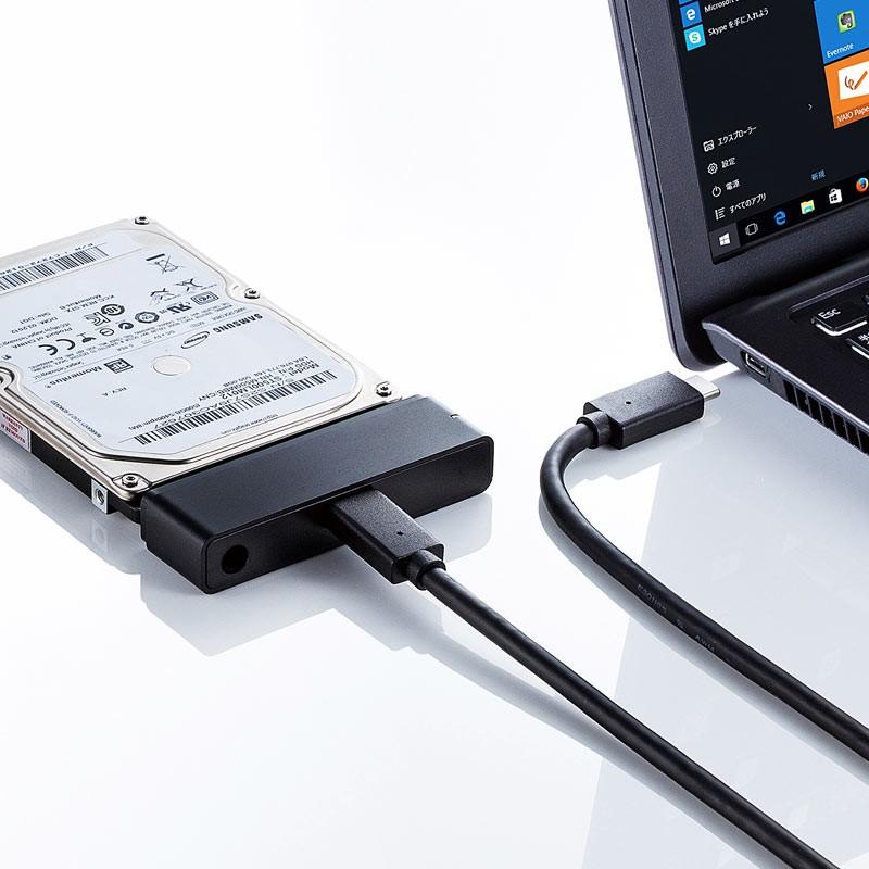 SATA-USB3.1 Gen2変換ケーブル USB-CVIDE7｜sanwadirect