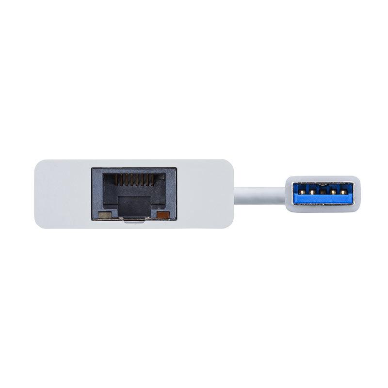 USB3.2-LAN変換アダプタ USBハブポート付 ホワイト（USB-CVLAN3WN）｜sanwadirect｜11