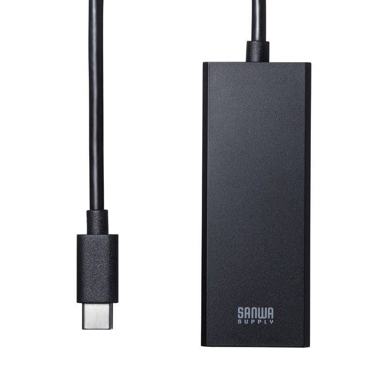 USB3.2 Type-C-LAN変換アダプタ 2.5Gbps対応 USB-CVLAN6BK｜sanwadirect｜13