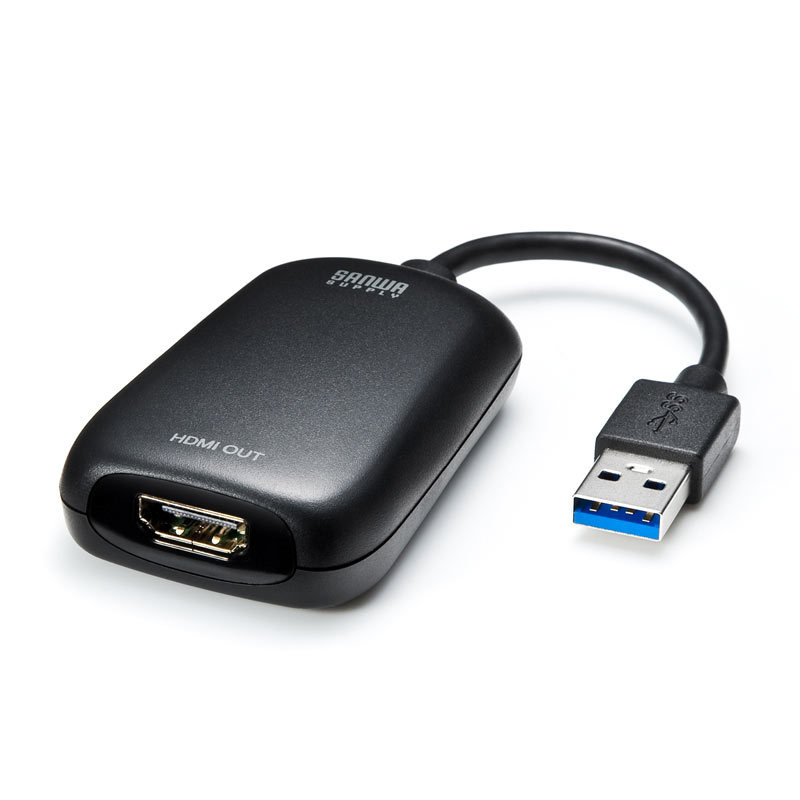 USB3.2-HDMIディスプレイアダプタ 1080P対応（USB-CVU3HD1N） : usb