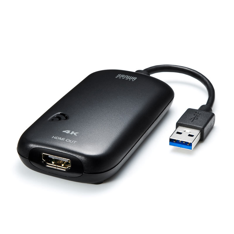 USB3.2-HDMIディスプレイアダプタ（4K対応） 未使用 USB-HDMIディスプレイアダプタ 4K/60Hz対応 2画面出力 の販売