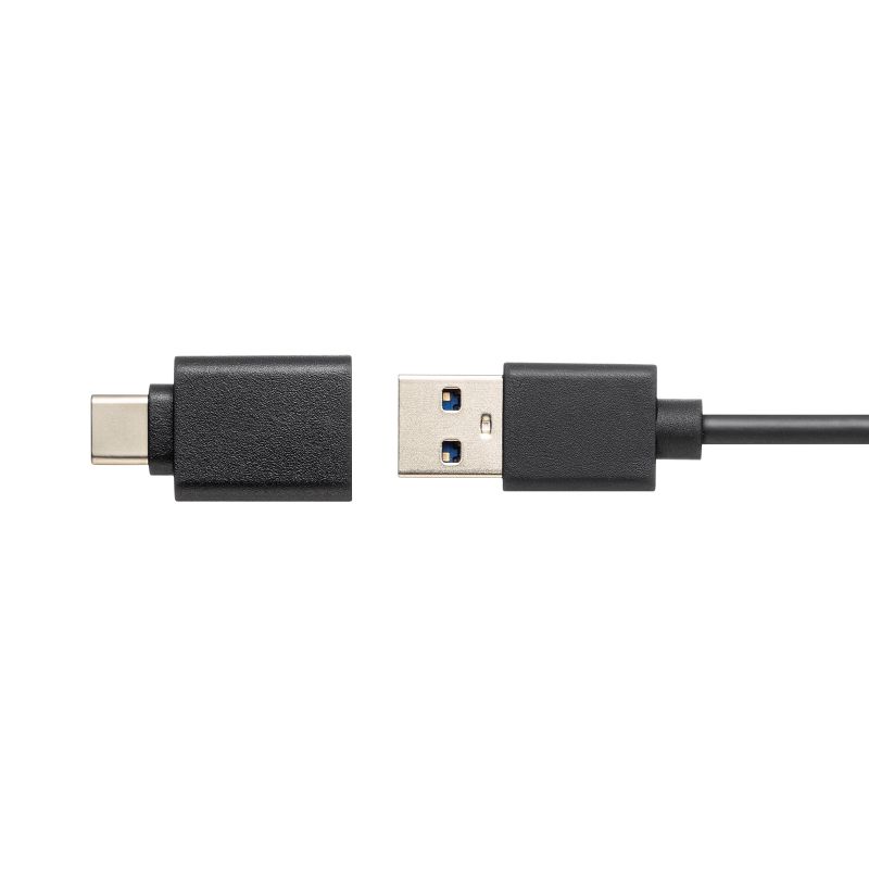 USB-HDMIディスプレイアダプタ 4K/60Hz対応 3画面出力 USB-A/Type-C両対応 変換アダプタ USB-CVU3HD8の画像