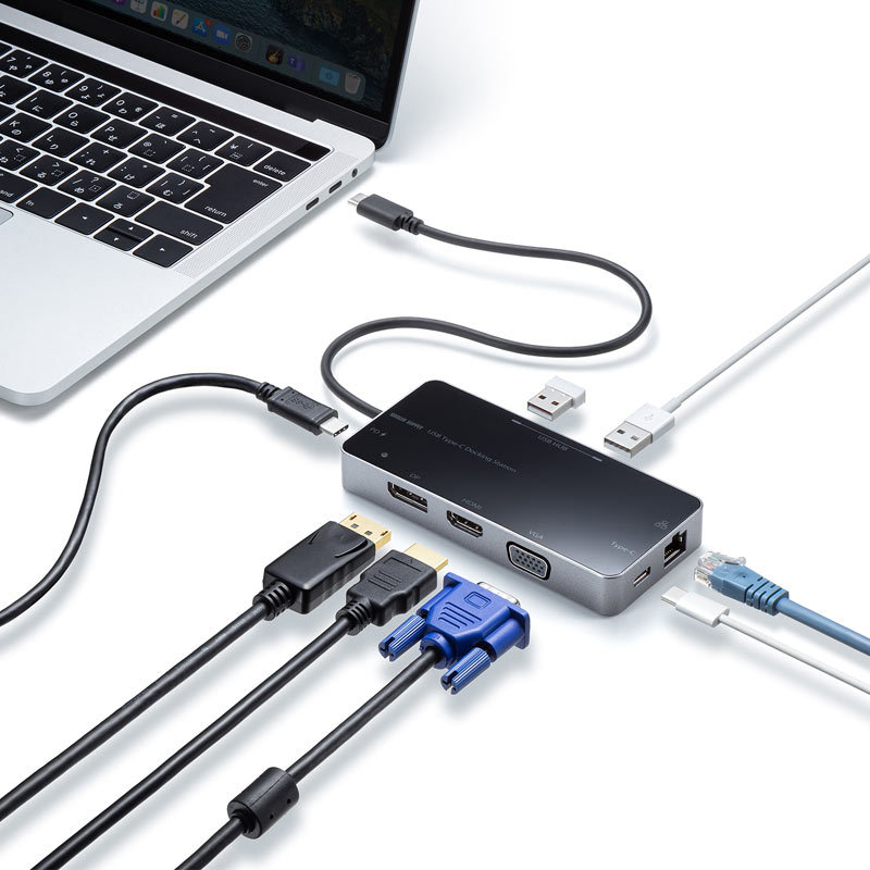SANWA SUPPLY（サンワサプライ） USB Type-C ドッキングステーション