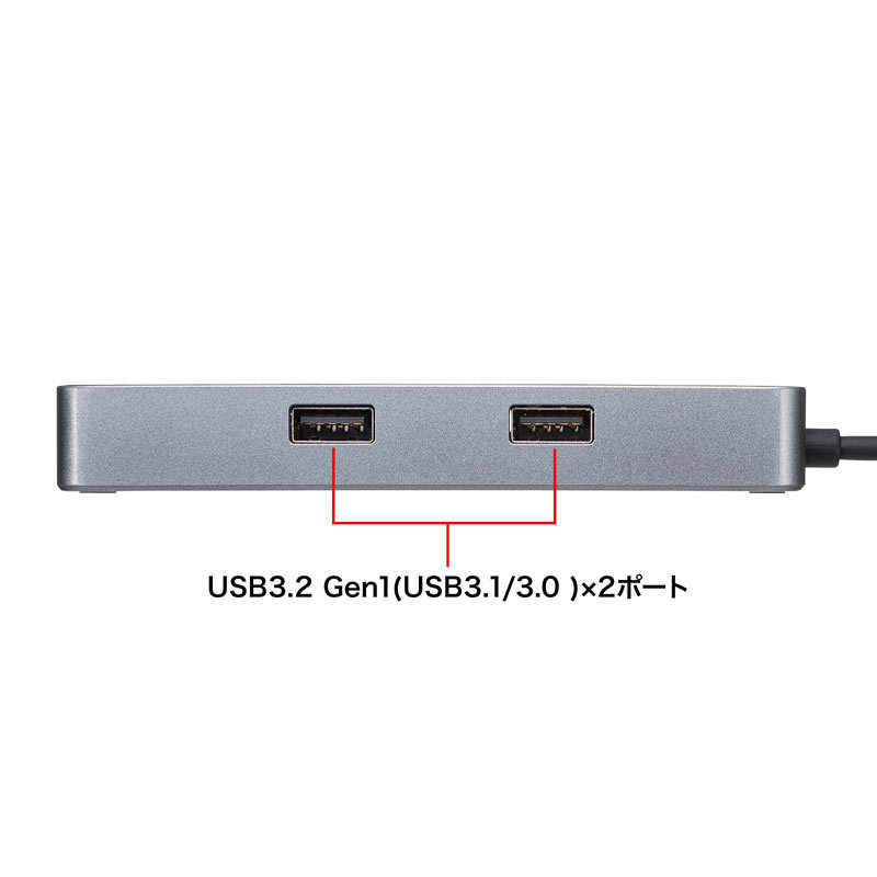 SANWA SUPPLY（サンワサプライ） USB Type-C ドッキングステーション