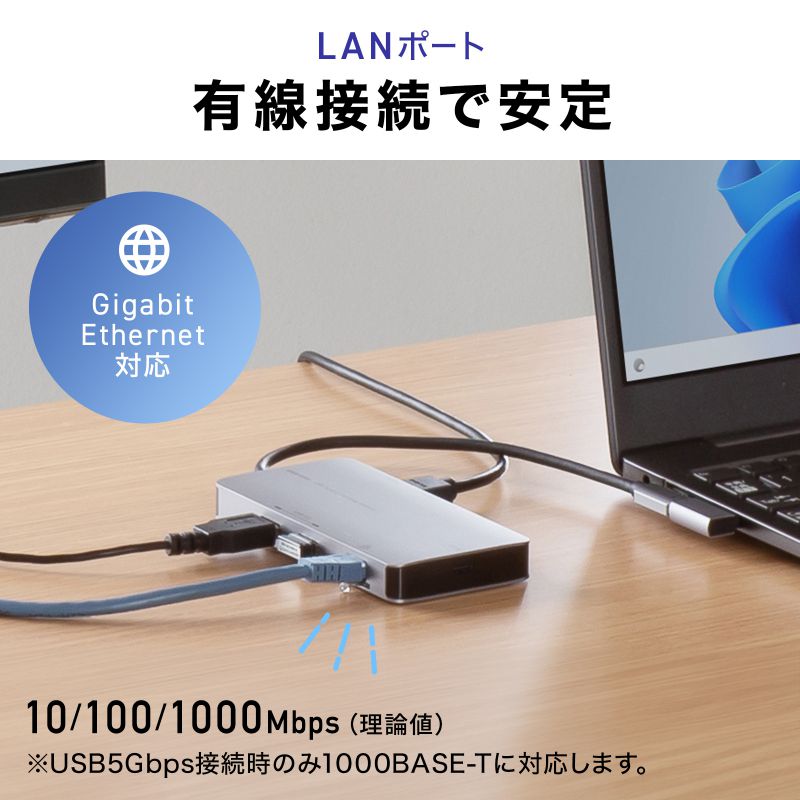【サンワサプライ】ドッキングステーション SANWA SUPPLY（サンワサプライ） ドッキングステーション USB-C HDMI