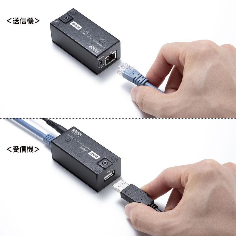 SANWA SUPPLY（サンワサプライ） USBエクステンダー USB2.0 最大150m