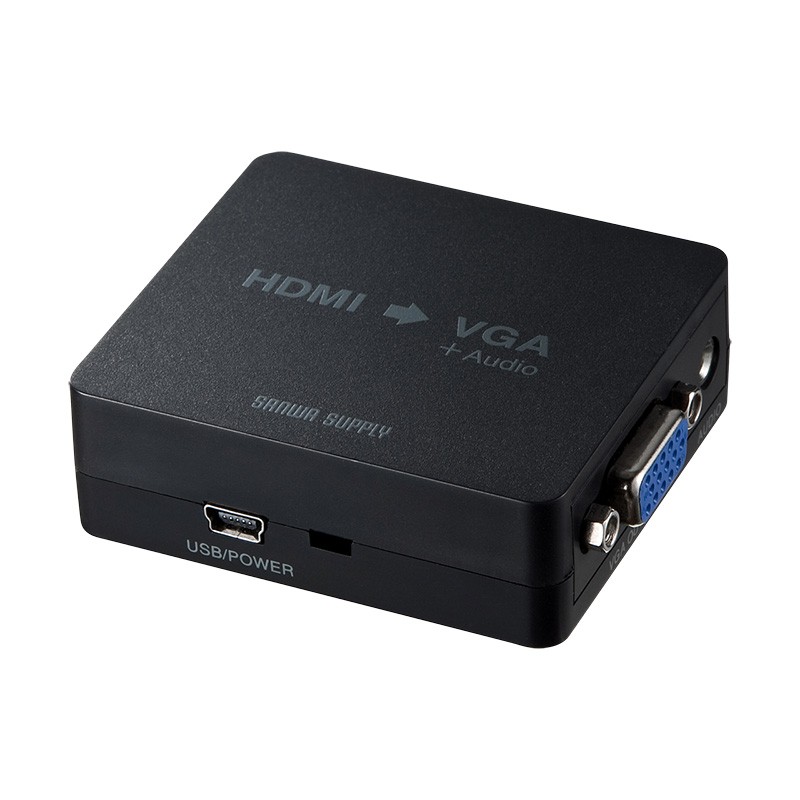 HDMI - VGA変換アダプター（VGA-CVHD1） : vga-cvhd1 : サンワ