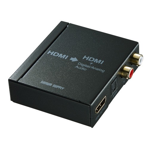 SANWA SUPPLY（サンワサプライ） HDMI信号オーディオ分離器 光デジタル