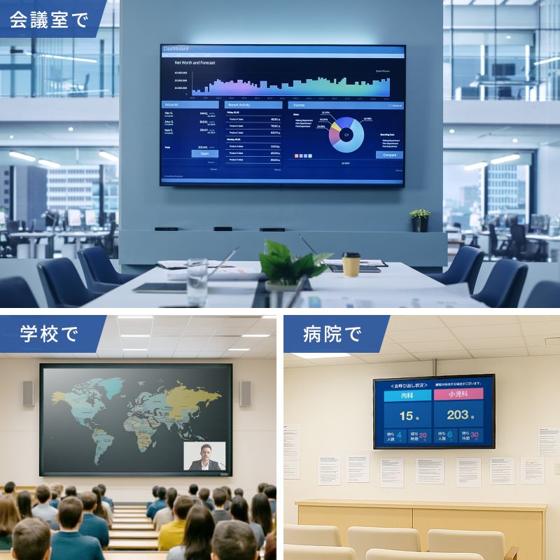 HDMIエクステンダー 延長器 最大70m 4K/120Hz 高画質 送受信 受信機 送信機 セット 高音質 LANケーブル接続 VGA-EXHDC_4
