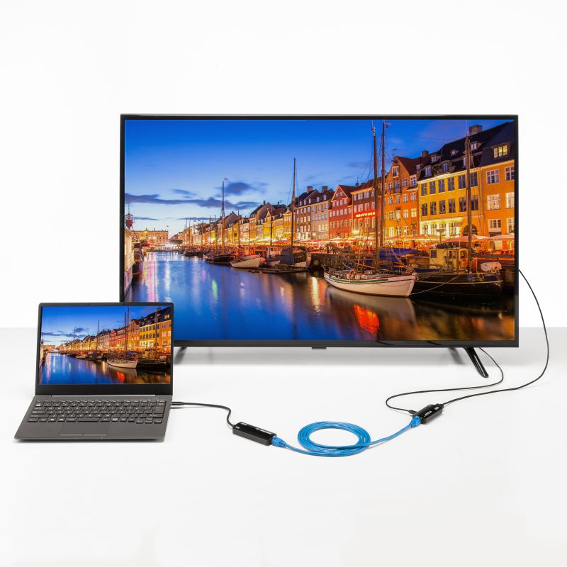 HDMIエクステンダー 延長器 最大70m 4K/120Hz 高画質 送受信 受信機 送信機 セット 高音質 LANケーブル接続 VGA-EXHDC_8
