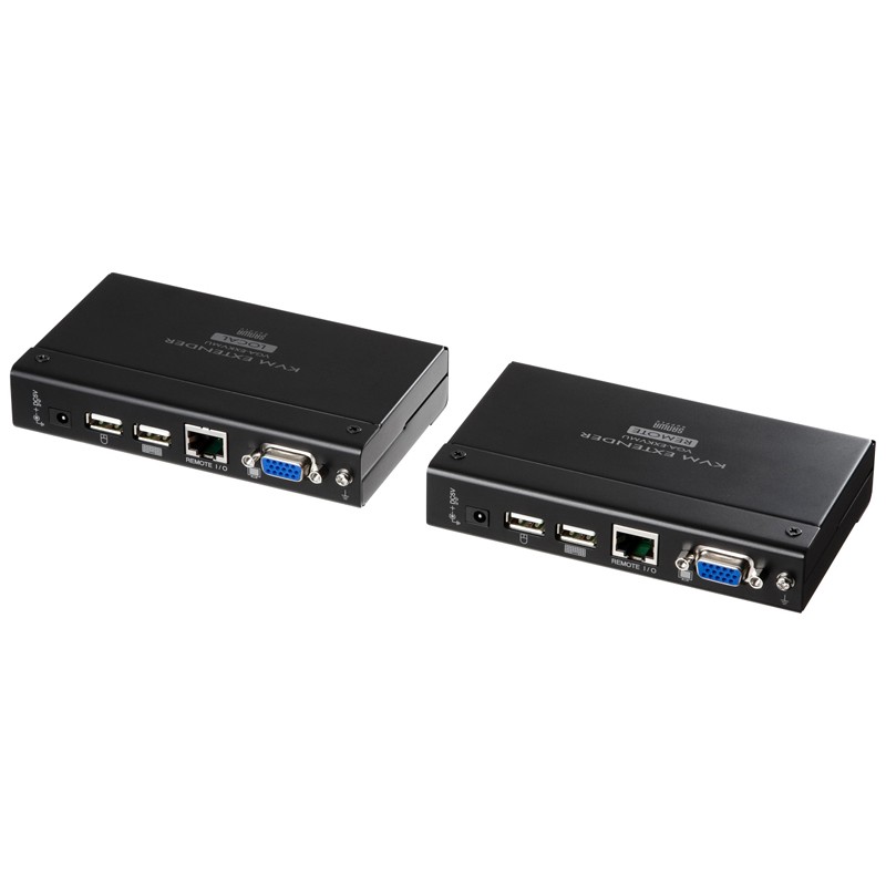 USBエクステンダー 送信機 受信機 PC接続ケーブルセット（VGA-EXKVMU）｜sanwadirect｜02
