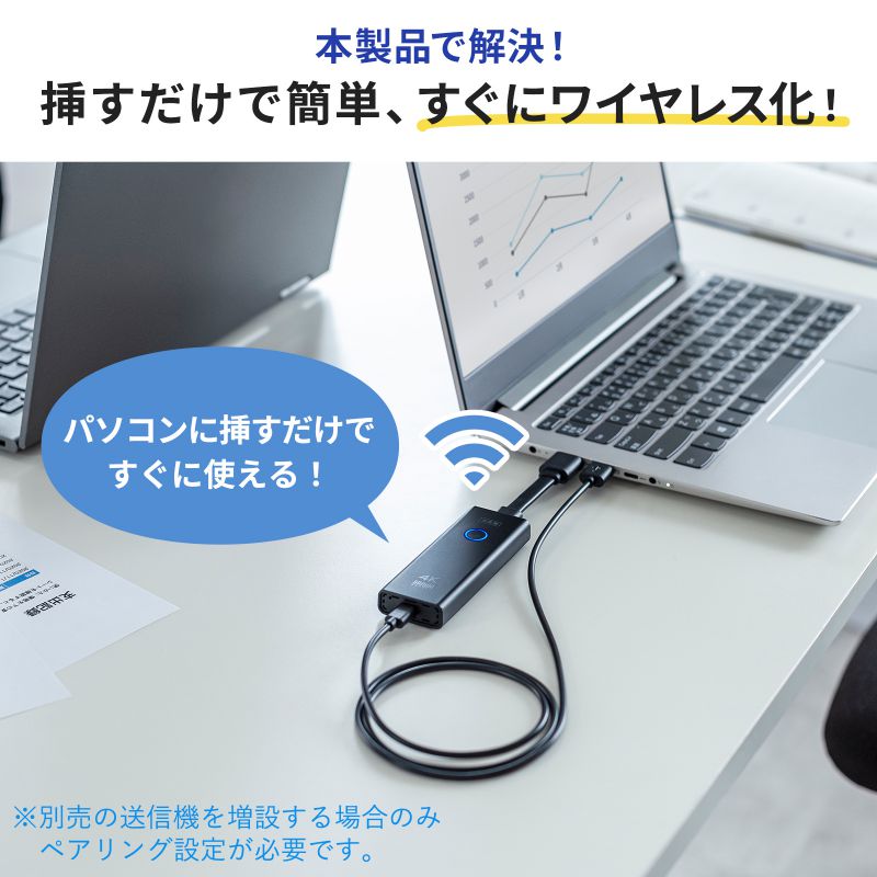 SANWA SUPPLY ワイヤレス HDMI エクステンダー HDMI接続 延長器
