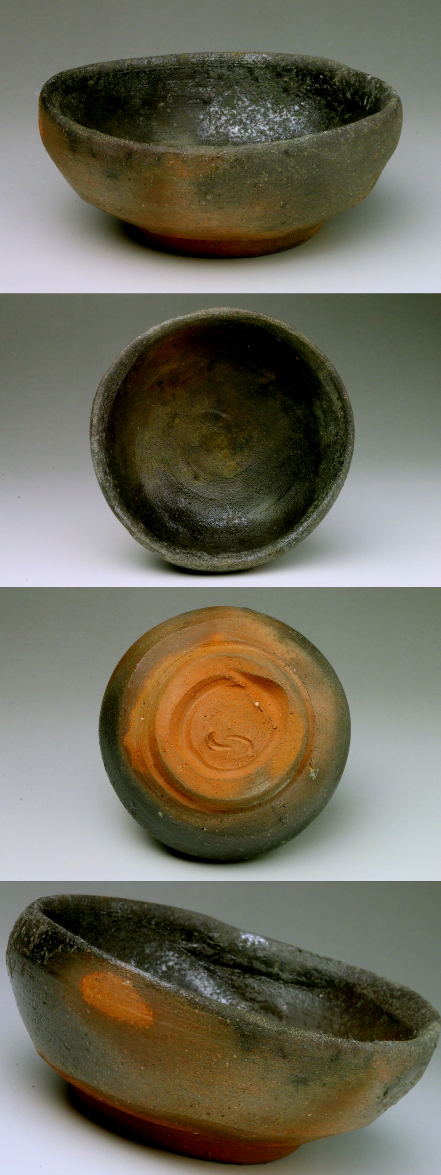 陶芸家　作家物　中村六郎　備前　酒呑　酒盃　ぐい呑　酒器　最上位作 陶芸家 作家物 中村六郎 備前 酒呑 酒盃 ぐい呑 酒器 最上位作