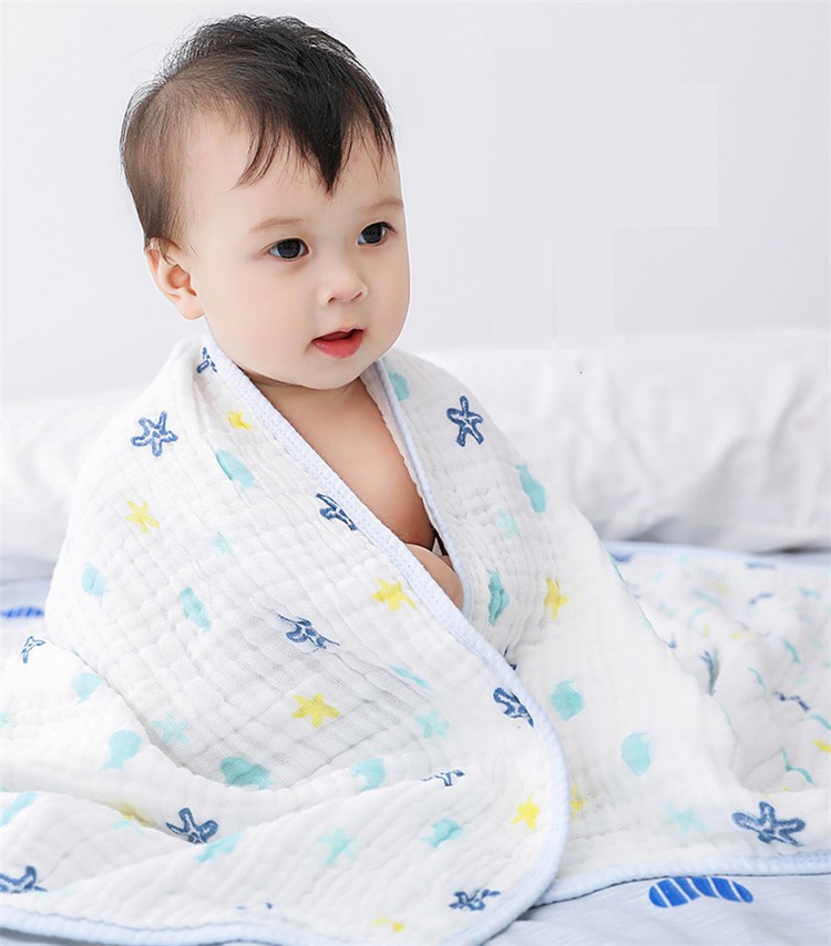 赤ちゃん おくるみ ベビー タオルケット ブランケット バス