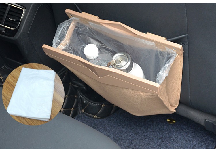車ゴミ箱 車載用 ゴミ袋 ダストボックス 携帯ゴミ箱 荷物収納 隙間収納