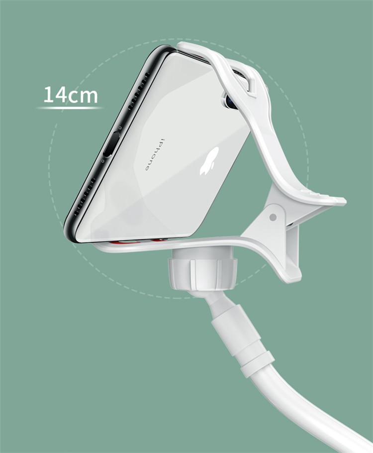 スマホスタンド スマホホルダー 360°自由回転 フレキシブルアーム 卓上