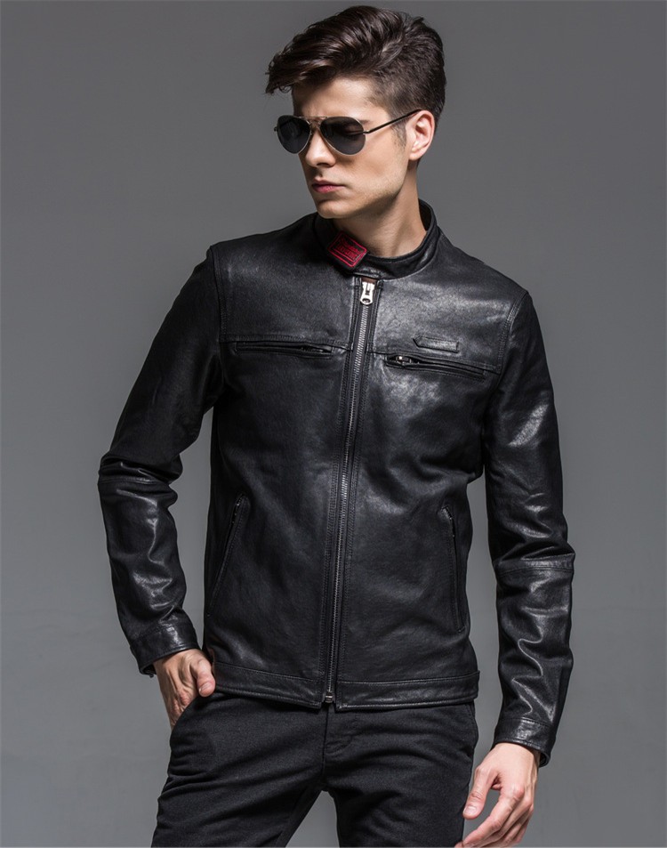 ライダース バイクジャケット メンズ 春秋冬 ジャケット 本革ジャケット ラム革 レザージャケット leather jacket 革ジャン アウター  送料無料 :honkawa-mensjk016:sanwa fashion - 通販 - Yahoo!ショッピング