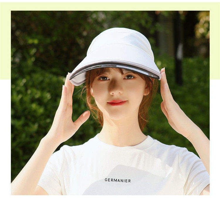 注目 帽子 レディース サンバイザー フェイスガード UVカット 日よけ帽子 つば広 360度 紫外線対策 農作業 屋外 ガーデニング 釣り  日焼け防止