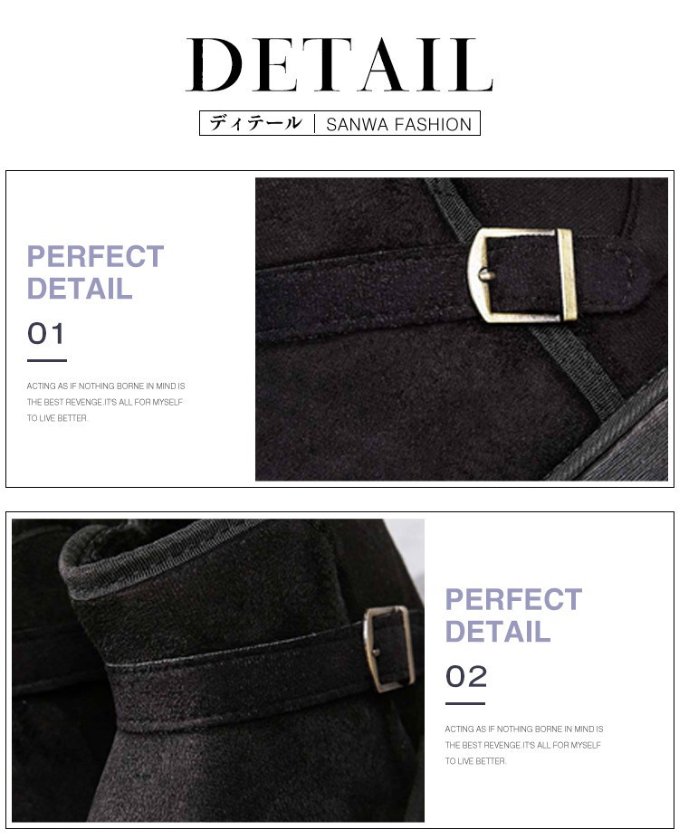 ムートンブーツ ショートブーツ メンズブーツ ワークブーツ 裏起毛 韓国風 トレンド 合わせやすい カジュアル 冬靴 防滑 防寒 オシャレ 暖かい Sagaretxe Net