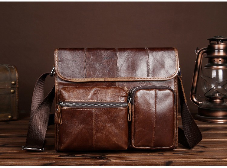 本革 メッセンジャーバッグ ショルダーバッグメンズ 斜めがけ 2way