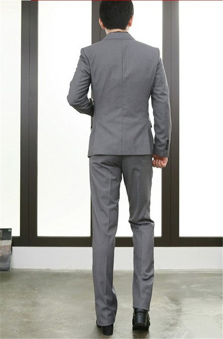 セットアップ メンズ スーツ フォーマル ツーピース 2点セット 二つボタン 無地 スリム テーラード ビジネススーツ スラックス 通勤　結婚式 紳士服