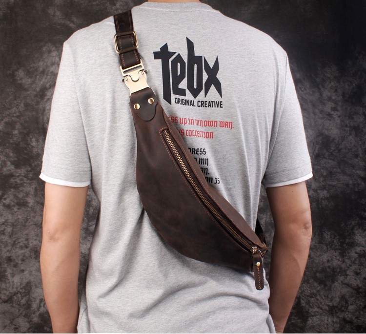 ウエストバッグ メンズ 牛革 レザー 2way ボディバッグ こし掛け