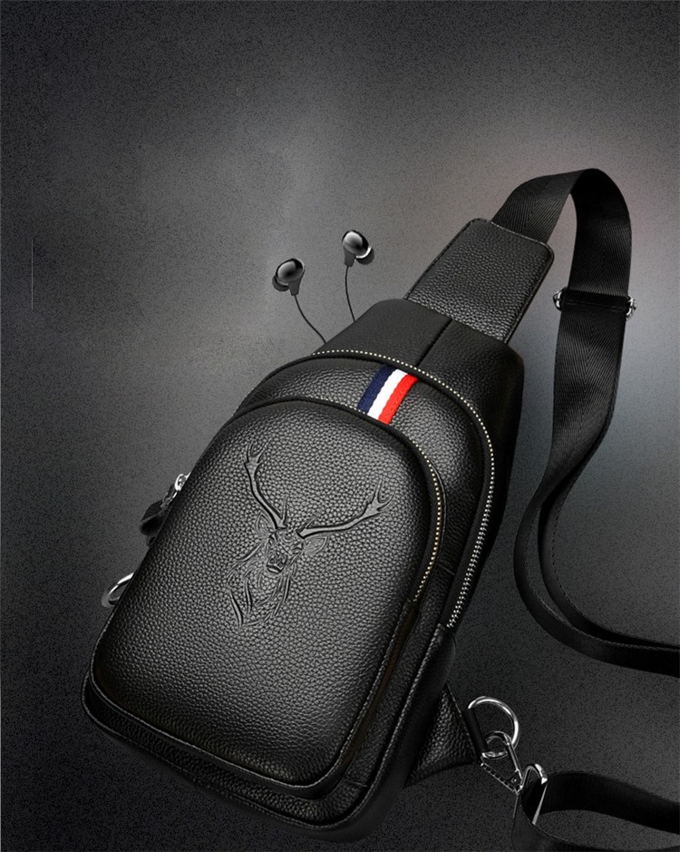 ボディバッグ メンズ 本革 2way 縦型 斜め掛け ショルダーバッグ