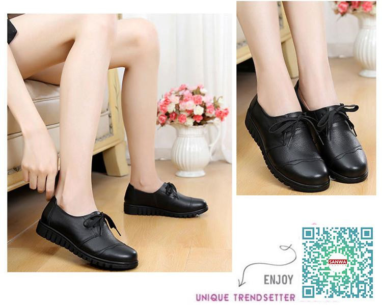 パンプス レディース革靴 女性 フラット 春夏秋冬 オールシーズン 本革