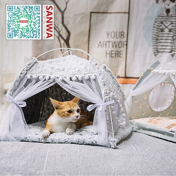 ペット用品 室内 犬猫用 ペットハウス ふわふわ マット 寝磀b