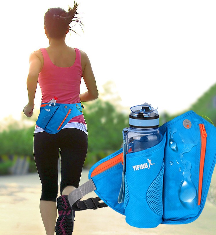 【ランニングのお供！】Alo Yoga ストライドランニングベルト Stride Running Belt - Crystal Clear Blue | Alo Yoga