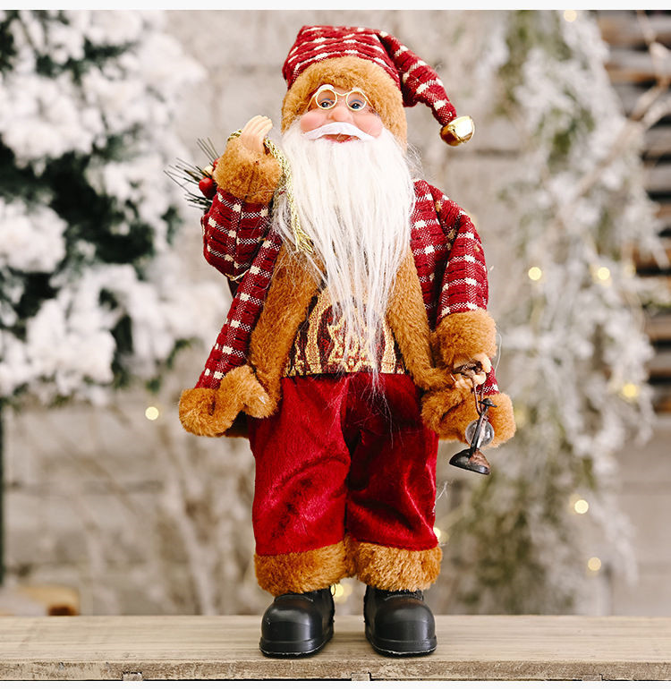 X'mas クリスマス 飾り サンタクロース サンタ 置物 クリスマスオブジェ 人形 北欧 玄関 室内 おしゃれ アンティーク おもちゃ インテリア  雑貨 :sdobject001:sanwa fashion - 通販 - Yahoo!ショッピング
