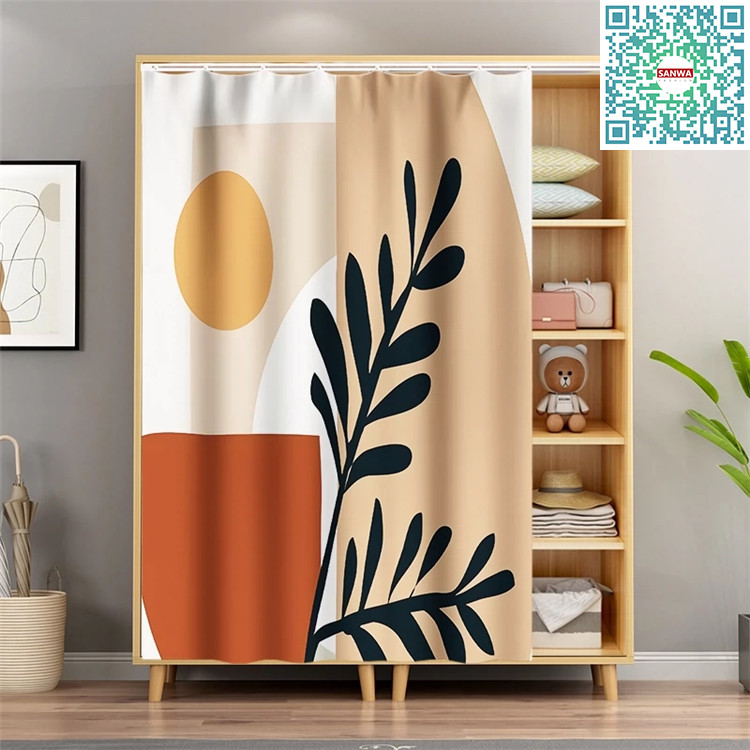 カフェカーテン 省エネ目隠し おしゃれ 目隠し のれん カーテン タンス